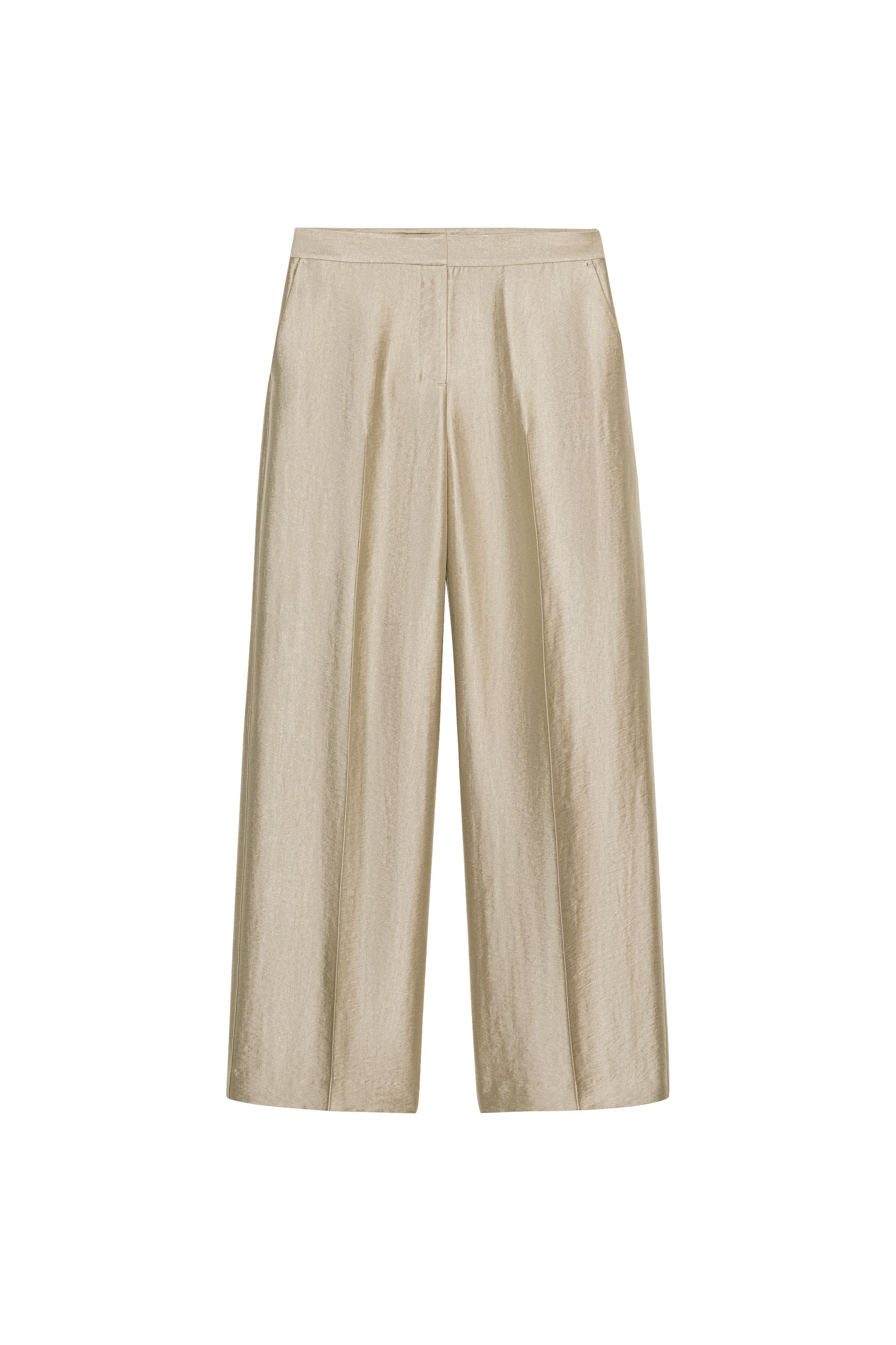 PANTALON DROIT TAILLE HAUTE
